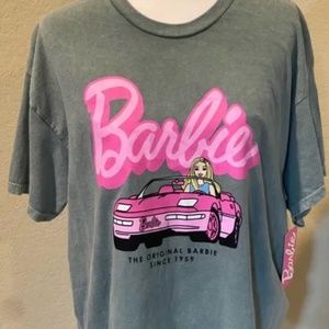 L Barbie T shirt (Can be used as crop)